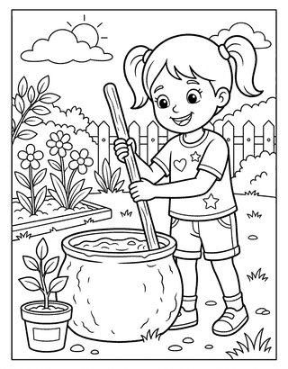 ST Blend Worksheets decodable reader illustration