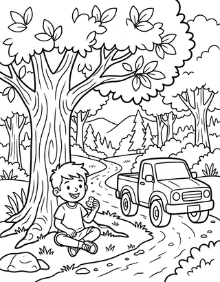Max's Truck Trip decodable reader mini-book