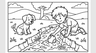 Chad and the Ditch decodable reader
