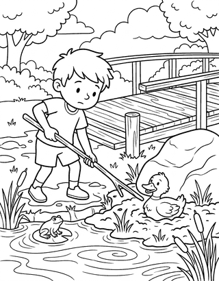 Chuck and the Stuck Duck decodable reader