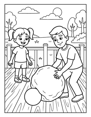A Kick on the Deck decodable reader
