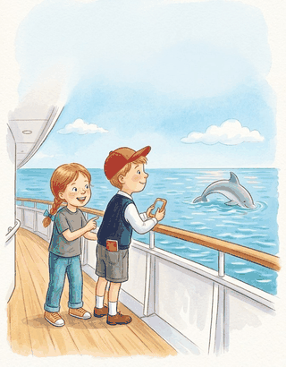 Digraph PH Worksheets decodable reader illustration