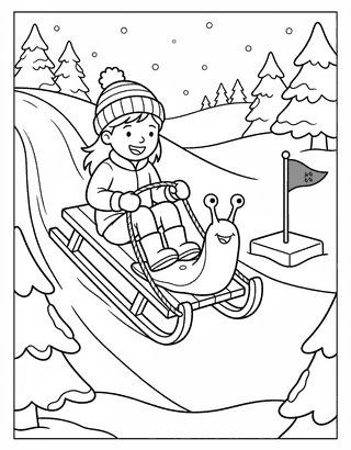 L-Blends (Story 2) decodable reader illustration