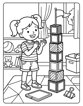 L-Blends Worksheets decodable reader illustration