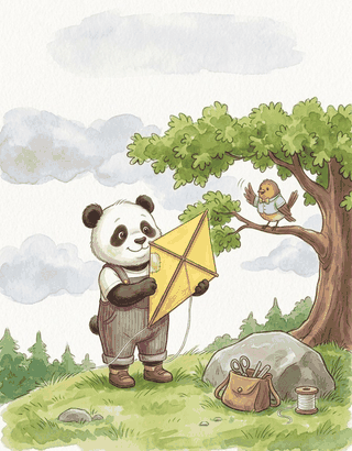 Jane's Kite Contest endings -ly and -y worksheets