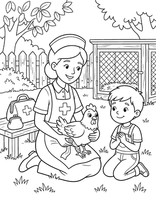 R-Controlled (ur) Worksheets decodable reader illustration