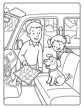 Dad's Lost Map decodable reader mini-book