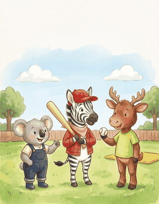 Tam at Bat short a worksheets