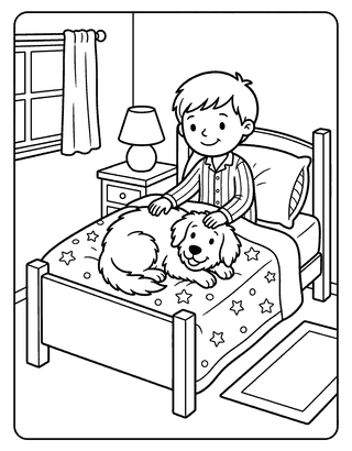 Ned's Wet Pet decodable reader mini-book