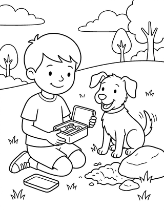Don and the Tin decodable reader