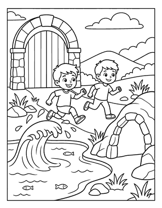 Dave's Brave Race decodable reader