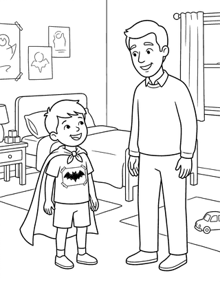 Blake's Red Cape decodable reader mini-book