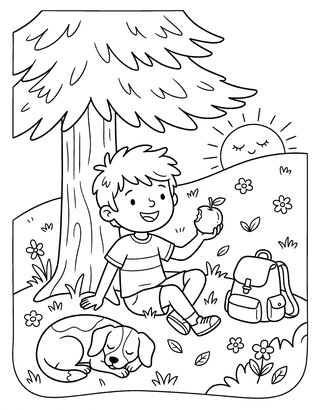 Jake's Long Hike decodable reader