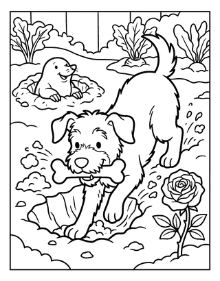 Gus and the Mole decodable reader mini-book