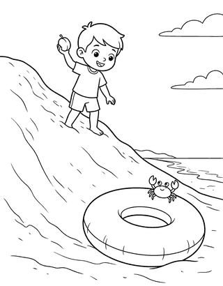 Shane and the Sand Dune decodable reader mini-book