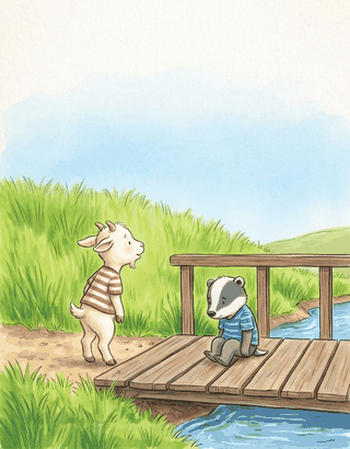 TCH and DGE Worksheets decodable reader illustration