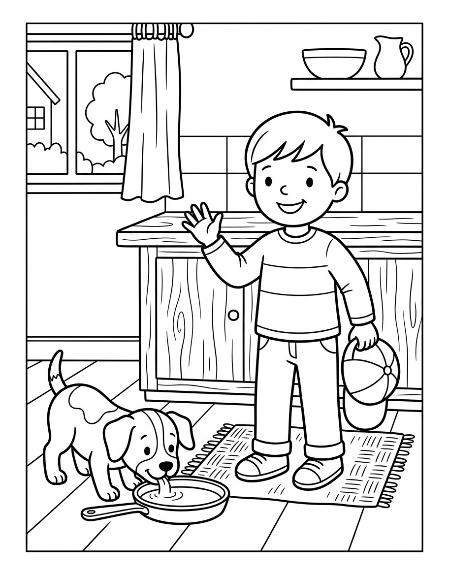 Sal's Red Cap illustration