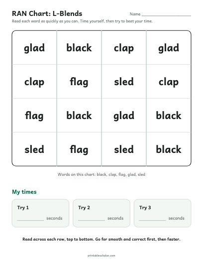 L-Blends ran chart printable preview