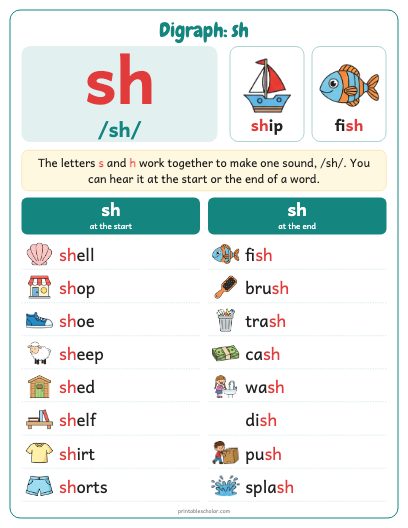 Digraph: sh poster