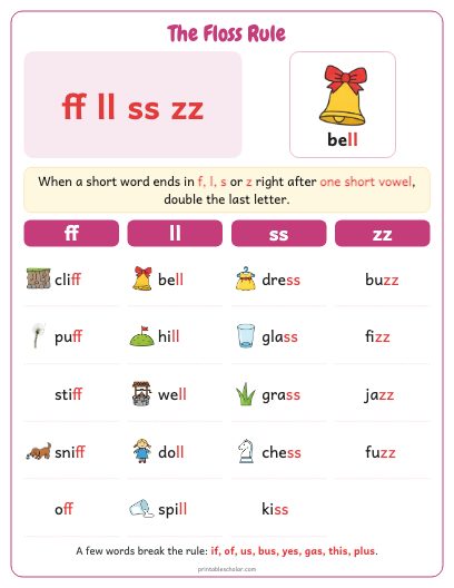 The Floss Rule poster