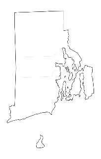 Blank Map of Rhode Island