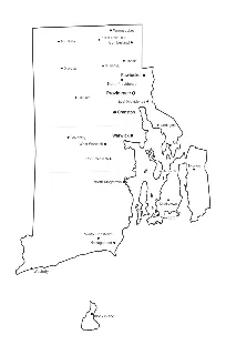 Rhode Island Map with Cities