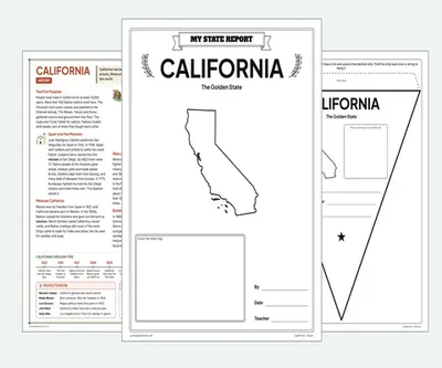 California report kit map