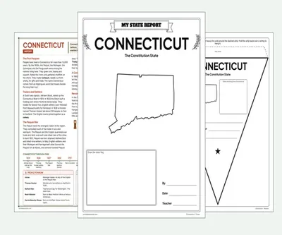 Connecticut report kit map