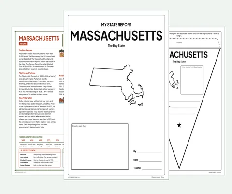 Massachusetts report kit map