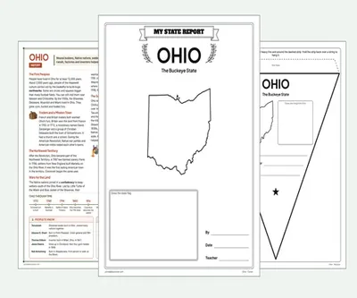 Ohio report kit map