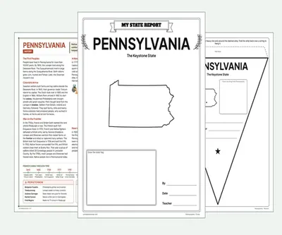 Pennsylvania report kit map