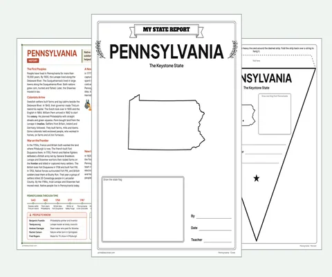 Pennsylvania report kit map