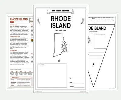 Rhode Island report kit map