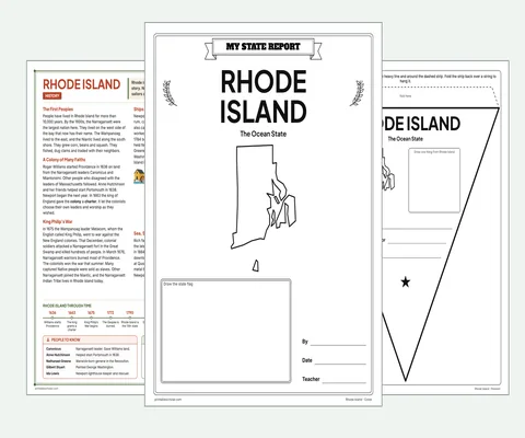 Rhode Island report kit map