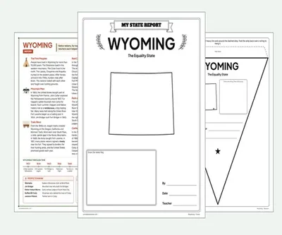 Wyoming report kit map