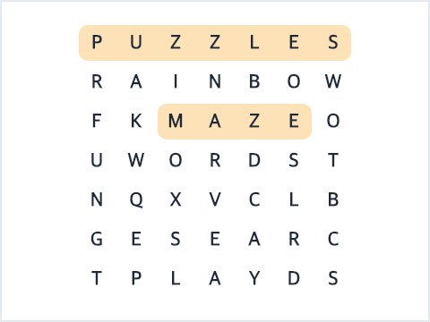 Word Searches preview