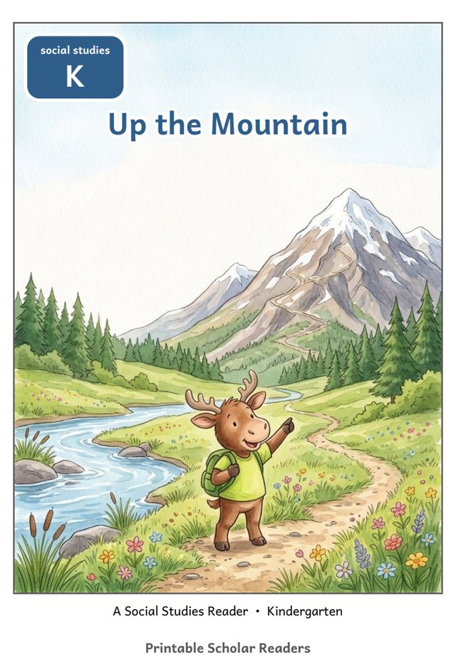 Up the Mountain reader cover
