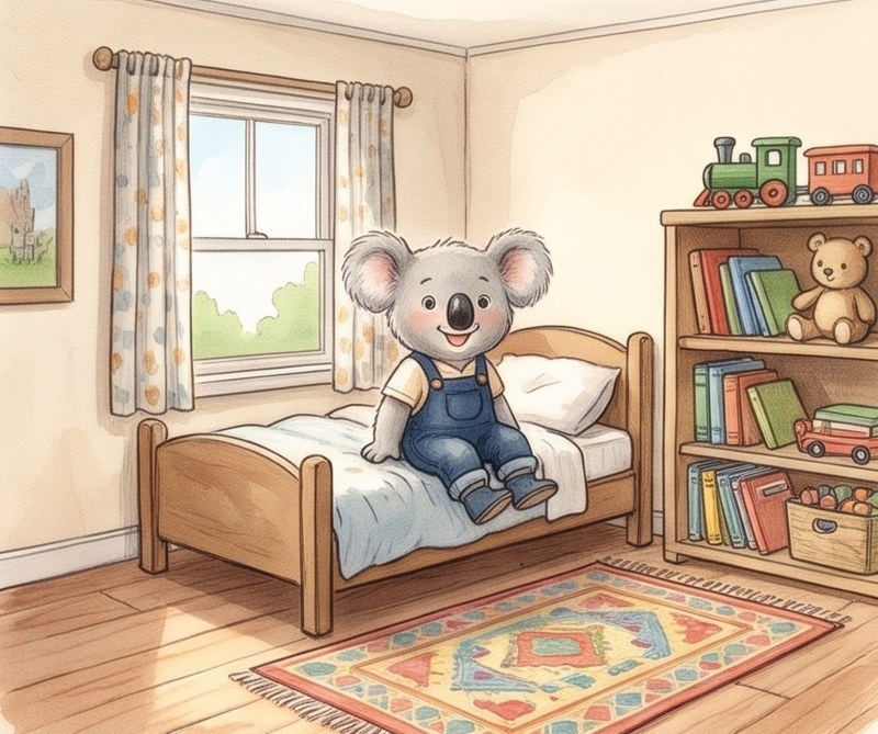 Where I Live, page 1: This is my room.