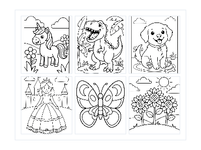 Printable coloring page