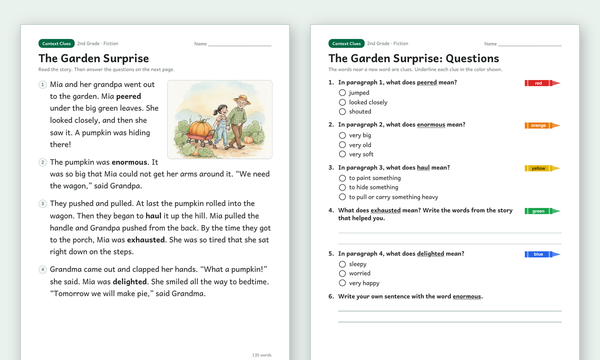 Context Clues Worksheets preview
