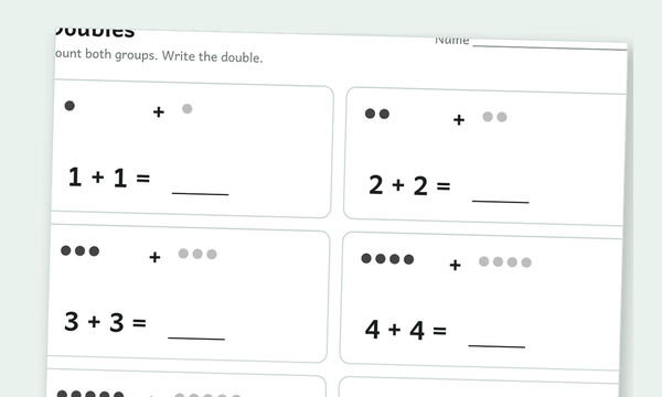 Addition worksheets preview