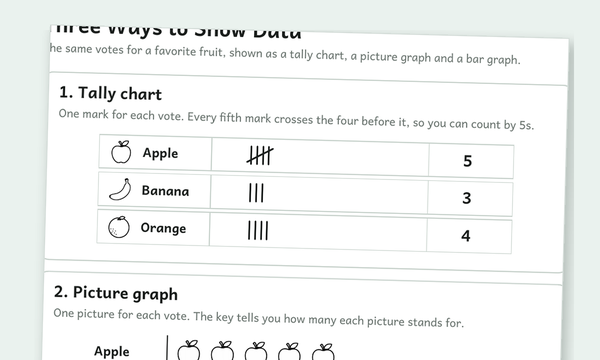 Graphing worksheets preview