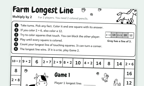 Multiplication games preview