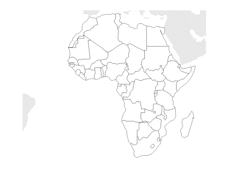 Printable continent maps — Europe, Africa, Asia, Americas