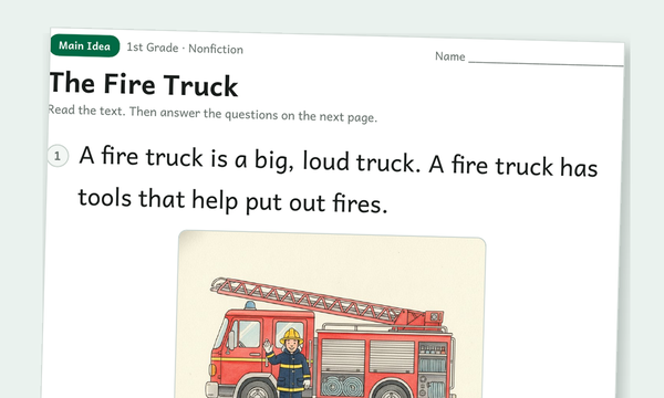 Reading Comprehension preview