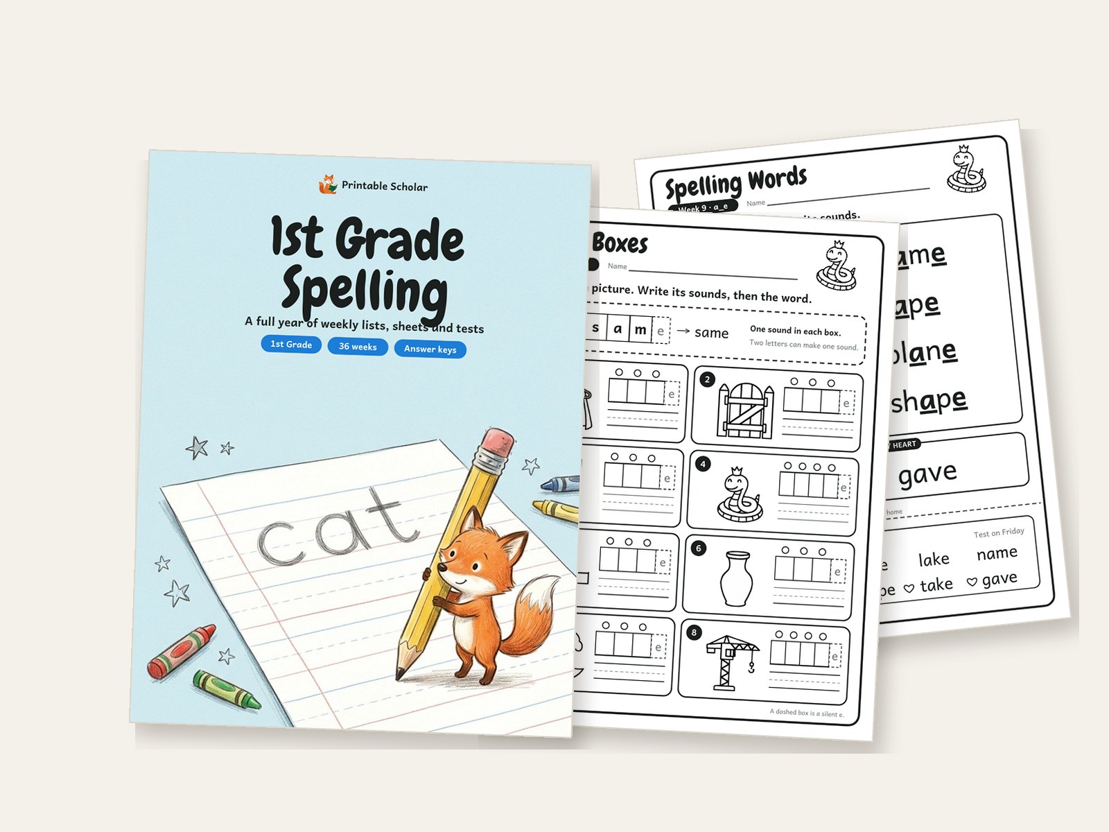 Spelling Words preview
