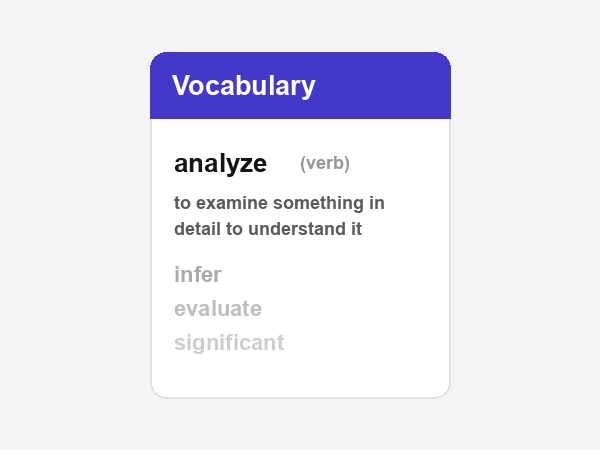 Vocabulary Words preview