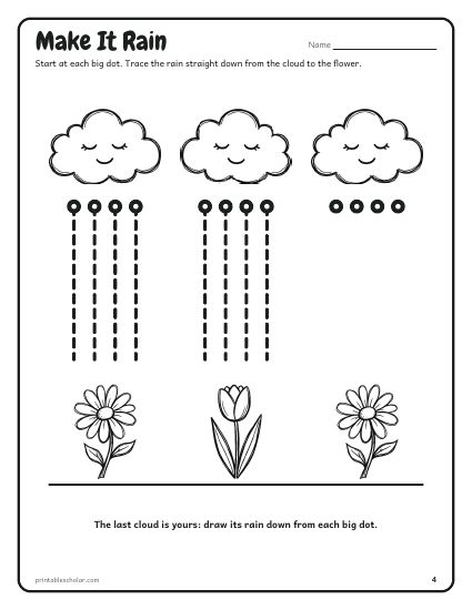 Pre-K Tracing Book, lines down